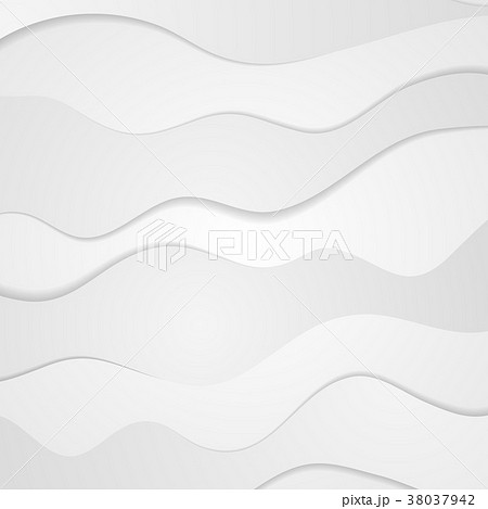 Abstract grey white corporate waves background 38037942