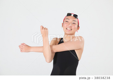 スイム　水着　競泳女子 38038238