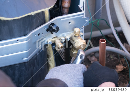 エアコン工事 ガス管 エアコン工事 ガス管 38039489