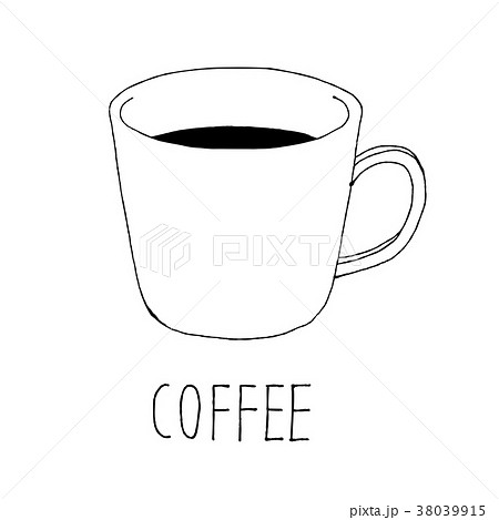 コーヒーのイラスト素材 38039915 Pixta