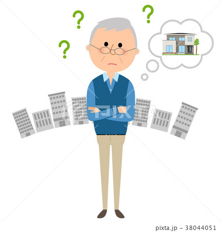 シニア男性　迷子 38044051