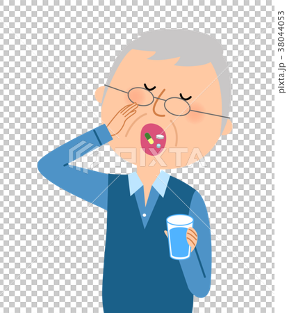 老人吃藥 老人吃藥 38044053