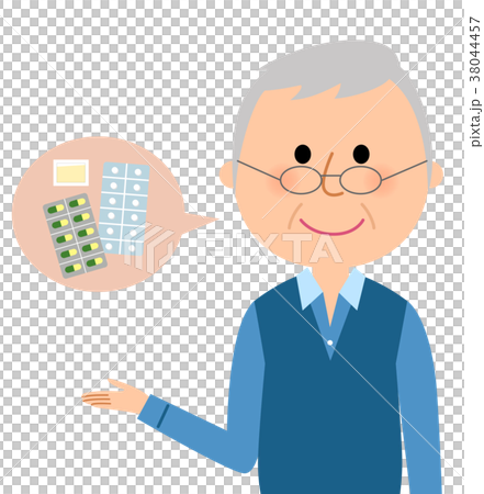 Senior male medicine 38044457