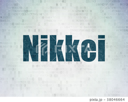 Stock market indexes concept: Nikkei on Digital 38046664