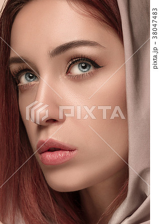 Fashion woman portrait. Beautiful model. 38047483