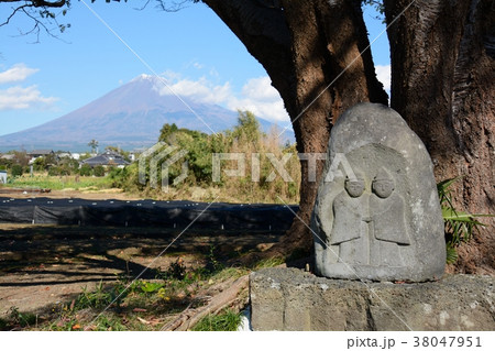 道祖神と富士山 38047951