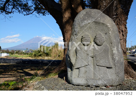 道祖神と富士山 道祖神と富士山 38047952