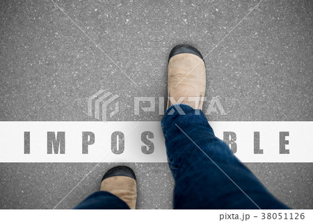 One walking over the impossible line One walking over the impossible line 38051126