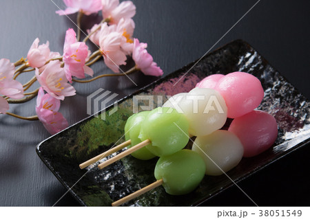 おいしい三色団子 おいしい三色団子 38051549