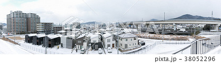 雪の降った今宿市 雪の降った今宿市 38052296