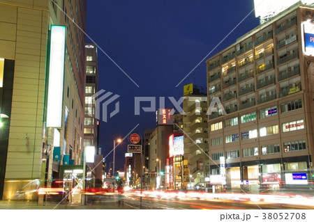 福岡市 天神 国体道路周辺の夜景 1月 福岡市 天神 国体道路周辺の夜景 1月 38052708
