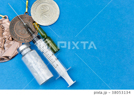 Doping athletes in competitions. Doping athletes in competitions. 38053134