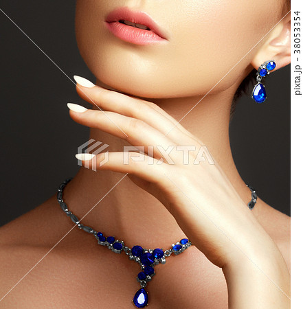 Fashion and beauty. Creative makeup. Beauty face Fashion and beauty. Creative makeup. Beauty face 38053354