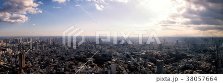 六本木ヒルズからの都市風景 六本木ヒルズからの都市風景 38057664