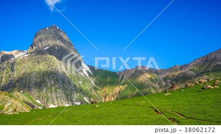 Beautiful mountain landscape of Sonamarg, Kashmir Beautiful mountain landscape of Sonamarg, Kashmir 38062172