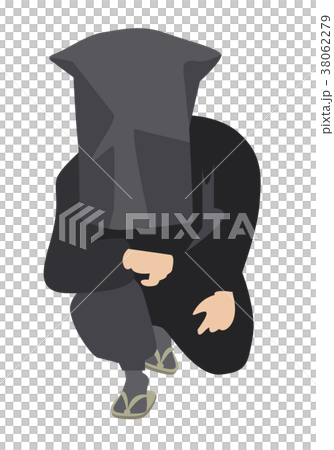 黒子-待機 38062279