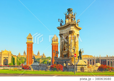 Panorama Square of Spain (Placa De Espanya) Panorama Square of Spain (Placa De Espanya) 38063680