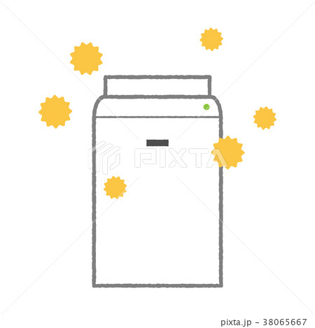 空気清浄機と飛んでいる花粉 空気清浄機と飛んでいる花粉 38065667