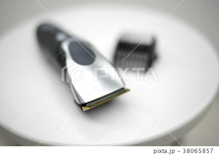 バリカン ヘアクリッパー 美容室イメージの写真素材