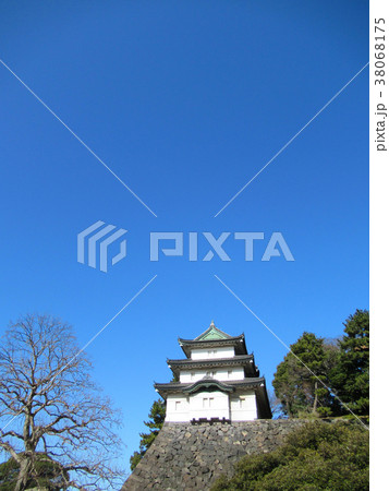 晴天の富士見櫓 皇居(旧江戸城) 晴天の富士見櫓 皇居(旧江戸城) 38068175