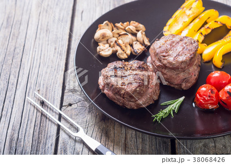 Fillet mignon steak 38068426