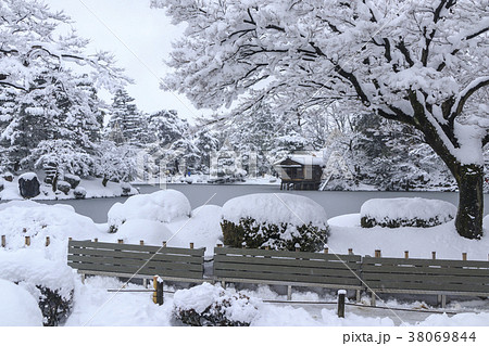 兼六園　冬 38069844