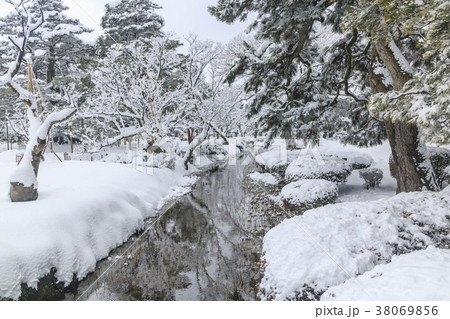 兼六園　冬 38069856