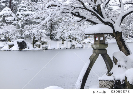 兼六園　冬 38069878