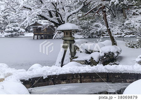 兼六園　冬 38069879