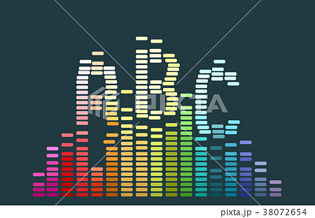 Abstract Abc Sound Wave Illustration Abstract Abc Sound Wave Illustration 38072654