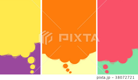 Thinking Clouds Design Background Illustration 38072721