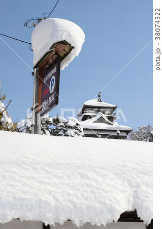 平成30年豪雪の丸岡散策 丸岡城（福井県 坂井市 丸岡町） 38074322