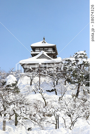 平成30年豪雪の丸岡散策 丸岡城（福井県 坂井市 丸岡町） 38074326