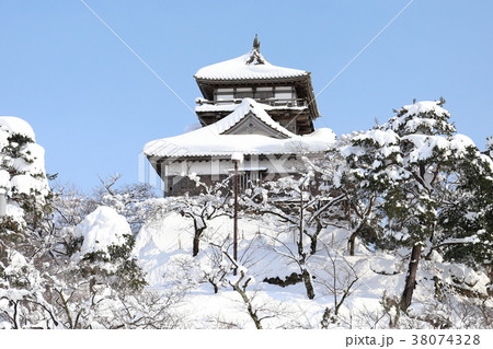 平成30年豪雪の丸岡散策 丸岡城（福井県 坂井市 丸岡町） 38074328