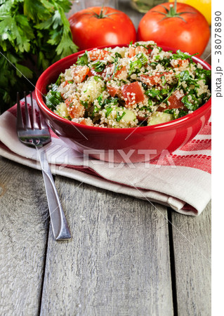 Tabbouleh salad with couscous Tabbouleh salad with couscous 38078890