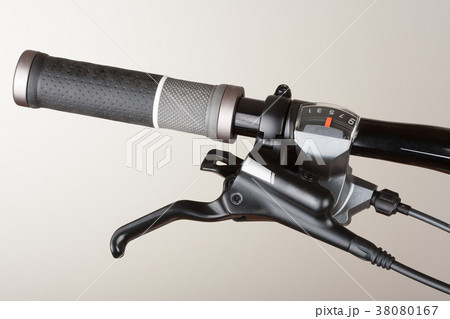Bike front gear switch, brake lever and grip 38080167