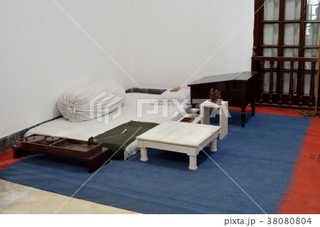 ガンジー・スムリティ博物館　ガンジーの居室 38080804