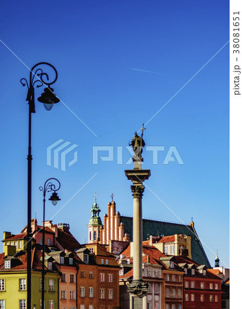 Old Town in Warsaw, Poland 38081651
