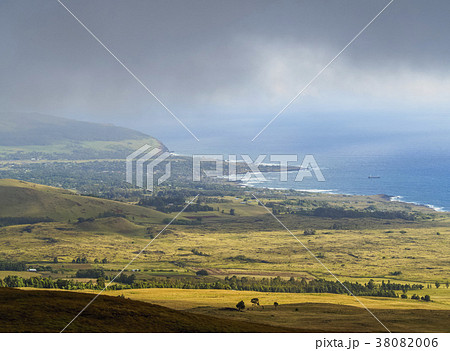 Landscape of Easter Island, Chile Landscape of Easter Island, Chile 38082006