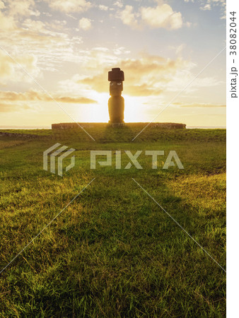 Moai on Easter Island, Chile 38082044