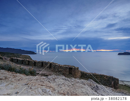 The Sun Island on Titicaca Lake in Bolivia The Sun Island on Titicaca Lake in Bolivia 38082178