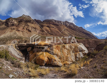 Puente del Inca in Mendoza Province, Argentina 38083140