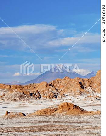 Moon Valley, Atacama Desert in Chile Moon Valley, Atacama Desert in Chile 38083593