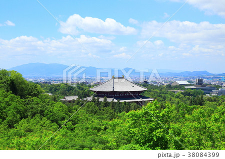 新緑の東大寺大仏殿 38084399