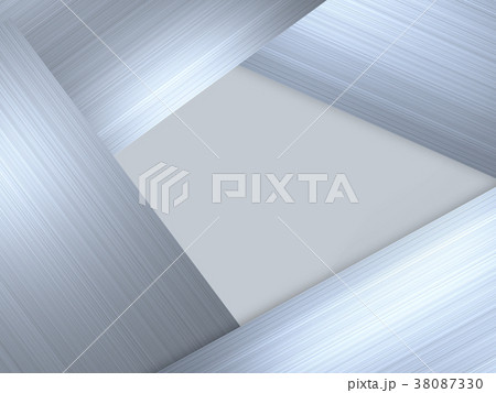 メタル　アルミ　金属　光沢　ヘアライン　メタリック　 38087330