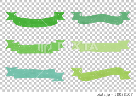 Stamp style ribbon set (green) Stamp style ribbon set (green) 38088107