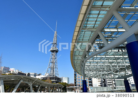 オアシス21とテレビ塔 オアシス21とテレビ塔 38090513
