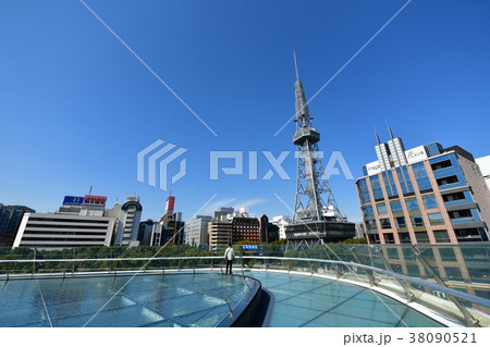 オアシス21とテレビ塔 38090521