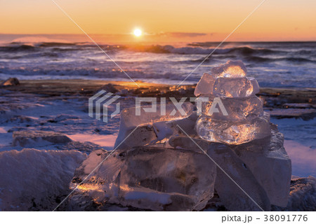 豊頃町のジュエリーアイス 38091776