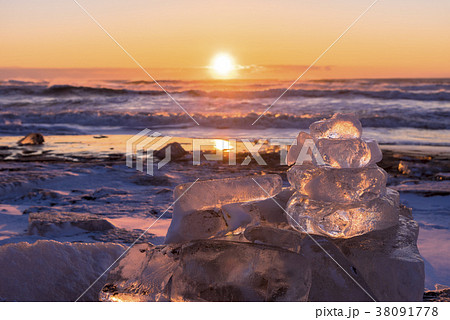 豊頃町のジュエリーアイス 38091778